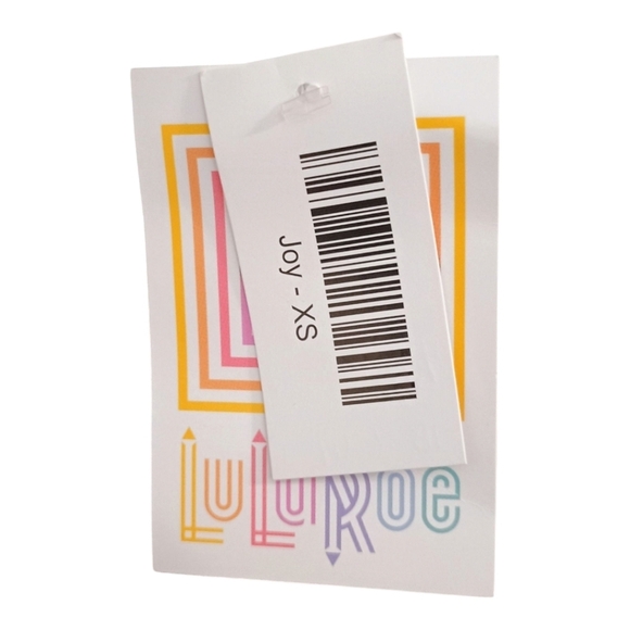 NWT LuLaRoe Sleeveless Teal Red Floral Duster Sleeveless Cardigan XS Layering - Picture 6 of 6